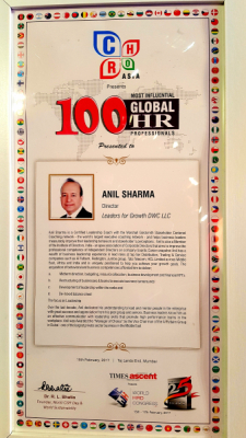 World HRD Congress 100 Most Influential Global HR Professionals